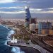كورنيش جدة غرب السعودية والأحياء المجاورة (واس)