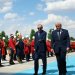 الرئيس التركي رجب طيب إردوغان خلال استقباله الرئيس الأميركي دونالد ترمب في قصر بيتشبع الرئاسي بأنقرة (الرئاسة التركية)