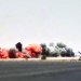 
لقطة فيديو لمدرج مطار صنعاء بعد استهدافه من قبل قوات الشرعية أمس (أ.ب)