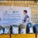 توزيع لوازم مدرسية على أبناء قتلى الحوثيين دون غيرهم من الفقراء في صنعاء (إكس)