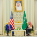 ولي العهد السعودي الأمير محمد بن سلمان والرئيس الأميركي دونالد ترمب في الرياض العام الماضي (واس)