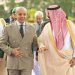 رئيس الوزراء الباكستاني محمد شهباز شريف لدى وصوله إلى جدة الخميس (واس)