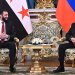 الرئيس الروسي فلاديمير بوتين يلتقي الرئيس السوري أحمد الشرع في الكرملين بموسكو (أرشيفية - الكرملين - وكالة الأنباء الألمانية)