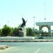 جانب من المنطقة الخضراء المحصّنة في بغداد (رويترز)