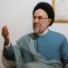 الرئيس الإيراني الأسبق محمد خاتمي يتحدث إلى مجموعة من الإعلاميين في طهران (جماران)