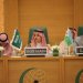 الأمير فيصل بن فرحان لدى حضوره الاجتماع الاستثنائي للمجلس الوزاري في جدة الخميس (منظمة التعاون الإسلامي)
