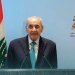 رئيس البرلمان نبيه بري متحدثاً في  الذكرى الـ48 لتغييب الإمام موسى الصدر (الوكالة الوطنية للإعلام)