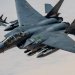 مقاتلات أميركية من طراز «F-15» تحلق فوق منطقة الشرق الأوسط (القوات الجوية الأميركية)