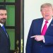 الرئيس الأميركي دونالد ترمب مستقبلاً رئيس الوزراء العراقي علي الزيدي في البيت الأبيض في يوليو 2026 (أ.ب)