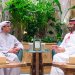 الأمير محمد بن سلمان ولي العهد السعودي خلال استقباله الشيخ منصور بن زايد نائب رئيس الإمارات في الرياض الثلاثاء (واس)