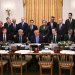 الرئيس الأميركي دونالد ترمب يتحدث خلال اجتماع بالبيت الأبيض مع مسؤولين تنفيذيين في قطاع التكنولوجيا حول الذكاء الاصطناعي يوم 29 سبتمبر 2026 (أ.ف.ب)