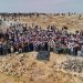 خلال تشييع أشخاص قُتلوا في غارة جوية أردنية على بلدة الطف في محافظة درعا جنوب سوريا يوم 27 أكتوبر 2026 (أ.ب)