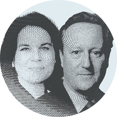 ديفيد كاميرون وأنالينا بيربوك